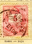 Stamps : Europe : Hungary :  Magyar Kir, edicion 1874