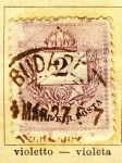 Sellos de Europa - Hungr�a -  Magyar Kir, edicion 1874