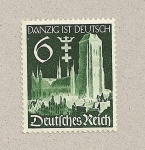 Stamps Germany -  Danzig es alemana