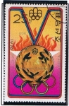 Sellos de Asia - Corea del norte -  Oro