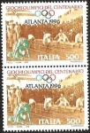 Stamps Italy -  GIOCHI OLIMPICI DEL CENTENARIO