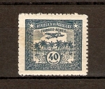 Stamps : America : Paraguay :  PALMERAS   Y   AVIÓN