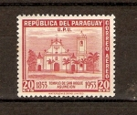 Stamps Paraguay -  TEMPLO   DE   SAN   ROQUE