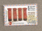 Sellos de Asia - Sri Lanka -  Dia Postal 2008