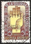 Stamps Argentina -  10 DE JUNIO DIA DE LA SEGURIDAD EN TRANSITO