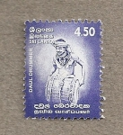 Stamps Sri Lanka -  Tambor daul