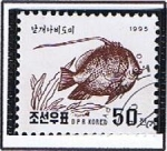 Stamps North Korea -  Pez