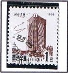 Stamps North Korea -  Edificio