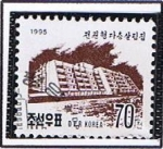 Sellos de Asia - Corea del norte -  Edificio