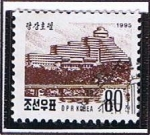 Stamps North Korea -  Edificio 