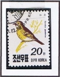 Stamps North Korea -  Pajaro
