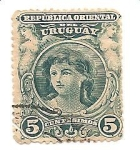 Stamps America - Uruguay -  correo terrestre