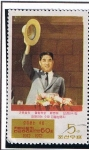 Stamps North Korea -  Personaje