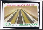 Stamps North Korea -  Metro