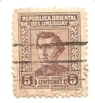Stamps Uruguay -  correo terrestre