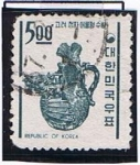 Sellos de Asia - Corea del sur -  Vasija