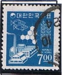 Stamps : Asia : South_Korea :  Fabrica
