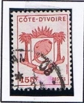 Sellos de Africa - Costa de Marfil -  Escudo