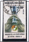 Stamps Africa - Ivory Coast -  Copa de africa