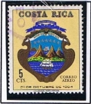 Stamps Costa Rica -  21 oct 1964