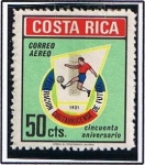 Stamps : America : Costa_Rica :  Federacion de Futbol