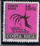 Stamps : America : Costa_Rica :  Lucha contra el cancer