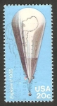 Stamps : America : United_States :  Globo aerostático de helio Explored II de 1935