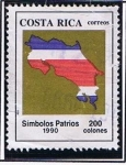 Stamps America - Costa Rica -  Simbolos Patrios