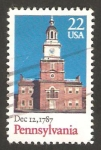 Stamps United States -  II centº del estado de pennsylvania