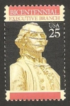 Stamps United States -  II centº de la constitución