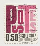 Stamps Luxembourg -  Cifra