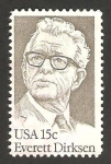 Stamps United States -  Everett Dirksen, senador