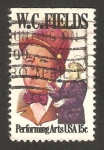 Stamps United States -  centº nacimiento de w.c. fields, actor y comediante