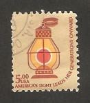 Stamps United States -  Farol  ferroviario