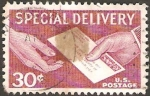 Stamps United States -  especial reparto de correos