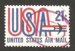 Sellos de America - Estados Unidos -  correo aéreo