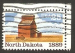 Stamps United States -  centº del Estado de Dakota del Norte