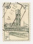 Stamps Belgium -  Ferrocarril Norte-Sur de conexión en Bruselas
