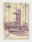 Stamps Belgium -  Ferrocarril Norte-Sur de conexión en Bruselas
