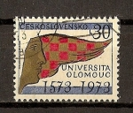 Stamps Czechoslovakia -  400 Aniversario  de la Universidad de Olomouc.