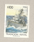 Stamps : America : Chile :  Tradición Naval