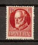 Stamps : Europe : Germany :  Baviera / Luis III