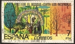 Stamps : Europe : Spain :  Protección de la naturaleza - Protección de los bosques