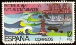 Stamps Spain -  Protección de la naturaleza - Protección de los mares