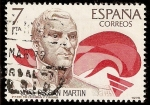 Stamps Spain -  América-España. José de San Martín