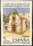 Stamps Spain -  V Centenario de la Fundación de Las Palmas de Gran Canarias - Ermita de Colón