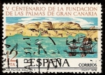 Stamps Spain -  V Centenario de la Fundación de Las Palmas de Gran Canarias - Las Palmas, siglo XVI