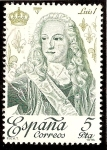 Stamps : Europe : Spain :  Reyes de España - Casa de Borbon. Luis I