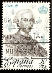 Stamps : Europe : Spain :  Reyes de España - Casa de Borbon. Carlos III