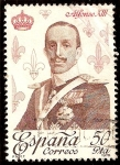 Stamps : Europe : Spain :  Reyes de España - Casa de Borbon. Alfonso XIII